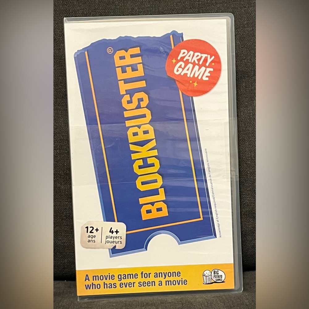 Brand new! Blockbuster game